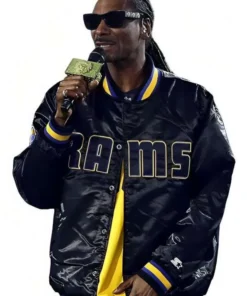 Snoop Dogg Los Angeles Rams Varsity Jacket