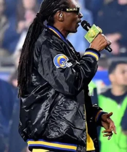 Snoop Dogg Los Angeles Rams Varsity Jacket