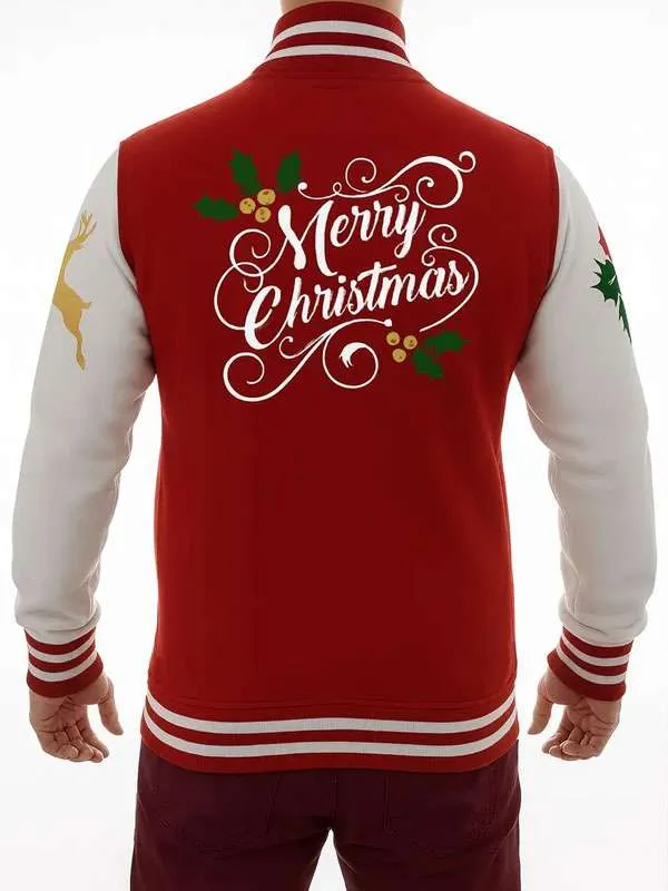 Merry Christmas Varsity Jacket Merry Christmas Varsity Jacket