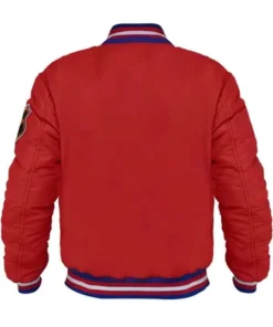 Montreal Canadiens Red Varsity Jacket