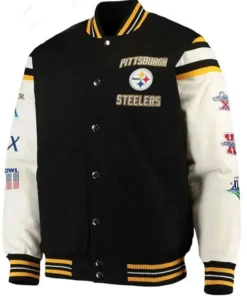 Super Bowl Champions Pittsburgh Steelers Letterman Jacket