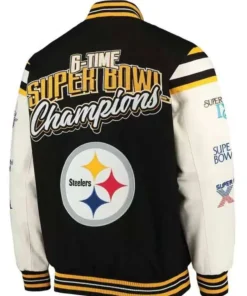 Super Bowl Champions Pittsburgh Steelers Letterman Jacket