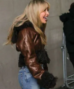 BBC Radio 1 Sabrina Carpenter Leather Jacket