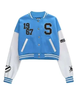 Stegaro Love Me Hate Me Varsity Jacket