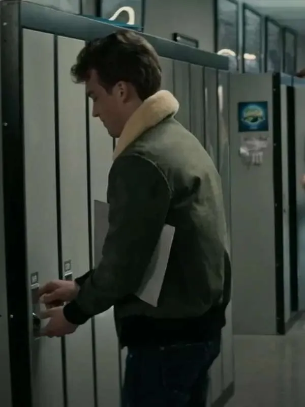 Jonathan Kent Superman and Lois Shearling Bomber Jacket Jonathan Kent Superman and Lois Shearling Bomber Jacket