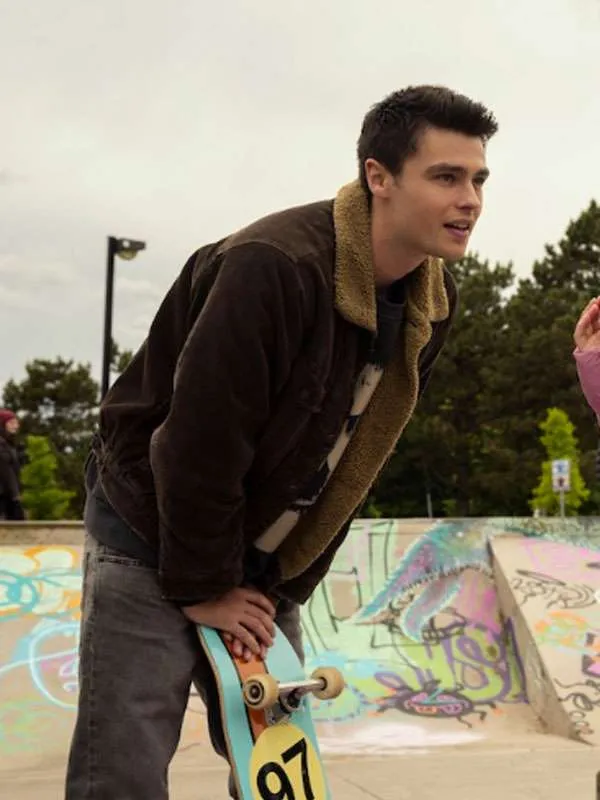 Ginny & Georgia S03 Marcus Baker Shearling Jacket Ginny & Georgia S03 Marcus Baker Shearling Jacket