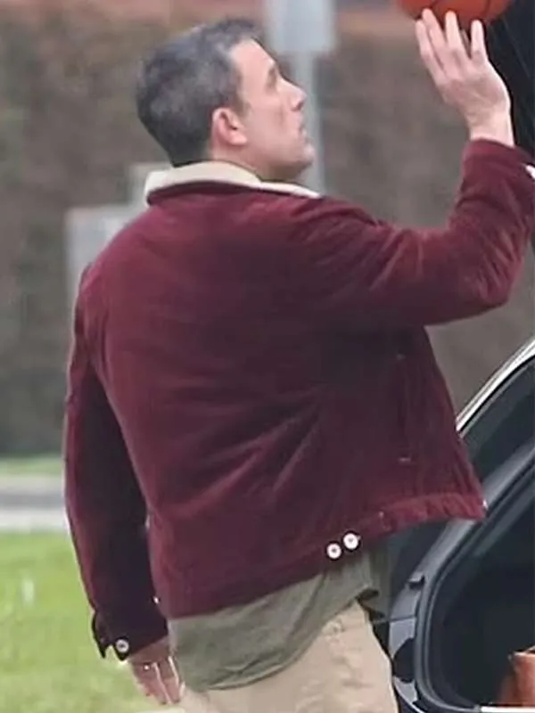 Ben Affleck The Accountant 2 Maroon Jacket Ben Affleck The Accountant 2 Maroon Jacket