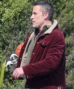 Ben Affleck The Accountant 2 Maroon Jacket