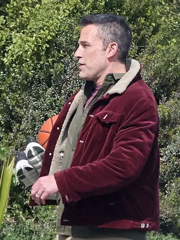 Ben Affleck The Accountant 2 Maroon Jacket Ben Affleck The Accountant 2 Maroon Jacket