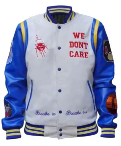 The College Dropout We Don’t Care Varsity Jacket