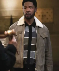Tory Kittles The Equalizer S05 Suede Leather Jacket