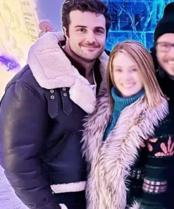 Beau Mirchoff The Finnish Line 2024 Black Leather Jacket