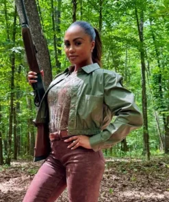 Joyce Glenn The Hunting Wives Cropped Jacket