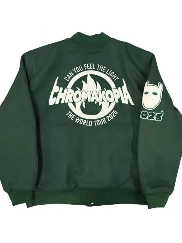 Chromakopia Tour 2025 Varsity Jacket Chromakopia Tour 2025 Varsity Jacket