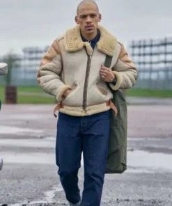 Gregory Williams This Town Shearling Leather Jacket