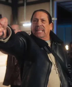 Danny Trejo Tim Travers & the Time Travelers Paradox Leather Jacket