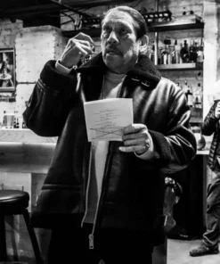 Danny Trejo Tim Travers & the Time Travelers Paradox Leather Jacket