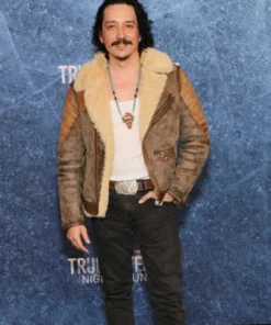 Miguel Gilb True Detective Brown Leather Jacket
