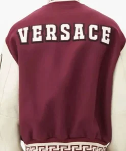 Versace Varsity Maroon Jacket