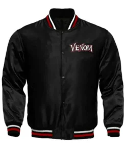 Venom Black Varsity Jacket