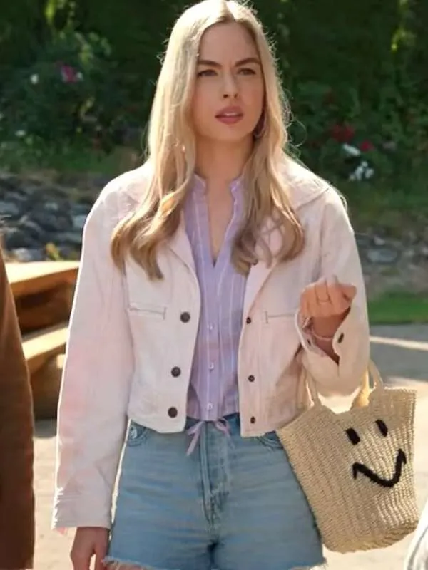 Virgin River S05 Lizzie Pink Jacket Virgin River S05 Lizzie Pink Jacket