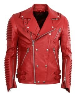 Men’s Godspeed Padded Motorcycle Leather Jacket