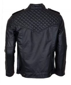 Batman Beyond Black Biker Jacket