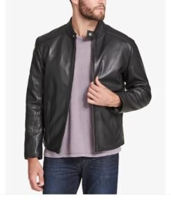 Marc New York Men’s Leather Moto Jacket
