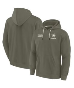 Unisex Dallas Cowboys Olive Elements Super Soft Hoodie