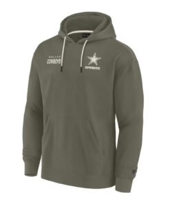 Unisex Dallas Cowboys Olive Elements Super Soft Hoodie