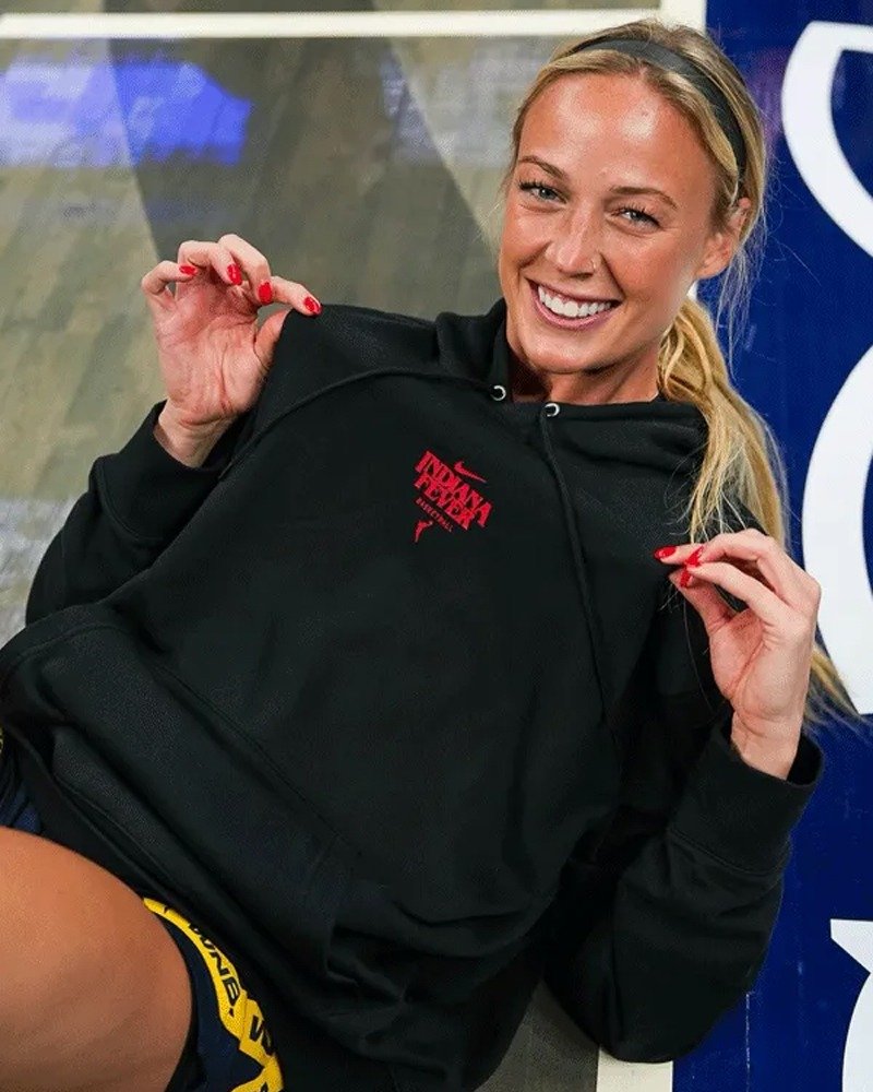 Stranger Things x Indiana Fever Sophie Cunningham Hoodie Stranger Things x Indiana Fever Sophie Cunningham Hoodie