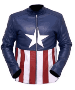 Captain America Bon Jovi Blue Jacket
