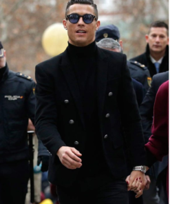 Cristiano Ronaldo Black Blazer