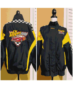 Dr Pepper Vintage 90s Racing Checkered Jacket