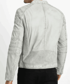 Frazier Biker Leather Jacket