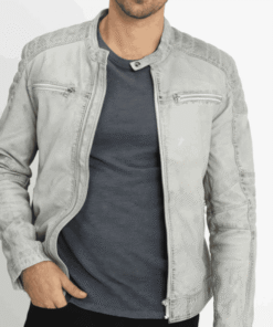 Frazier Biker Leather Jacket