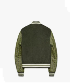 Men Green Wool Jacket