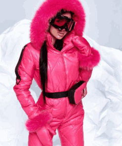 Pink Ski Jumpsuit