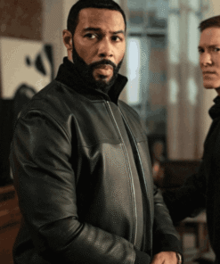 Power James St. Patrick Leather Jacket