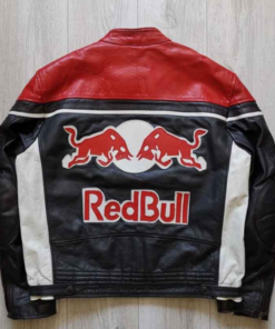 RED BULL Racing Leather Jacket