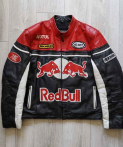 RED BULL Racing Leather Jacket