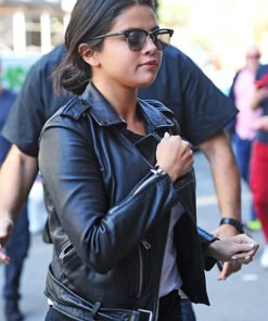 Selena Gomez New York Leather Jacket