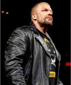WWE Triple H Leather Jacket