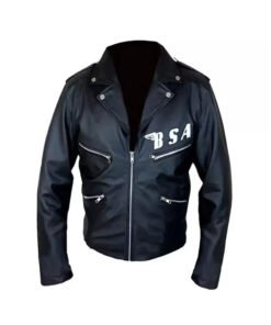 BSA Faith George Michael Rockers Revenge Leather Jacket