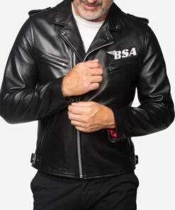BSA Faith George Michael Rockers Revenge Leather Jacket
