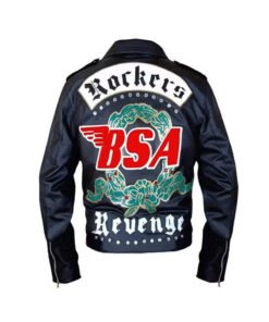 BSA Faith George Michael Rockers Revenge Leather Jacket