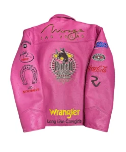 Long Live Cowgirls Mirage Las Vegas Pink Leather Jacket