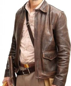 Indiana Jones Raiders of The Lost Ark (Harrison Ford) Leather Jacket