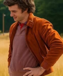 Stranger Things S5 Joe Keery Brown Jacket