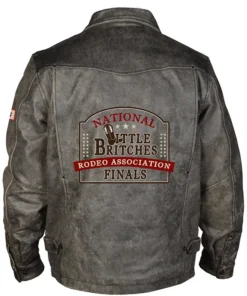 NLBRA John Smith Distressed Leather Jacket